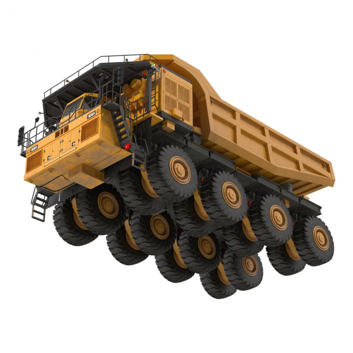 Mining Truck Rigged 3D model