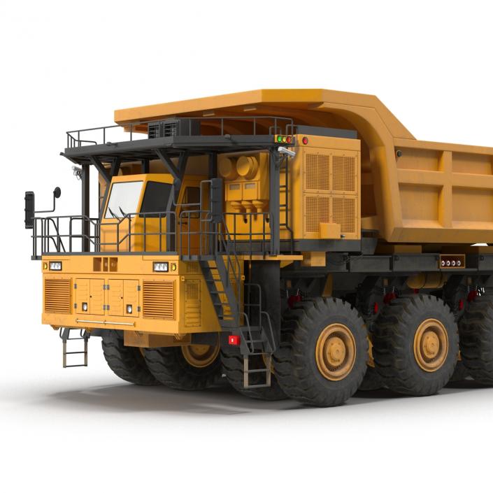 Mining Truck Rigged 3D model