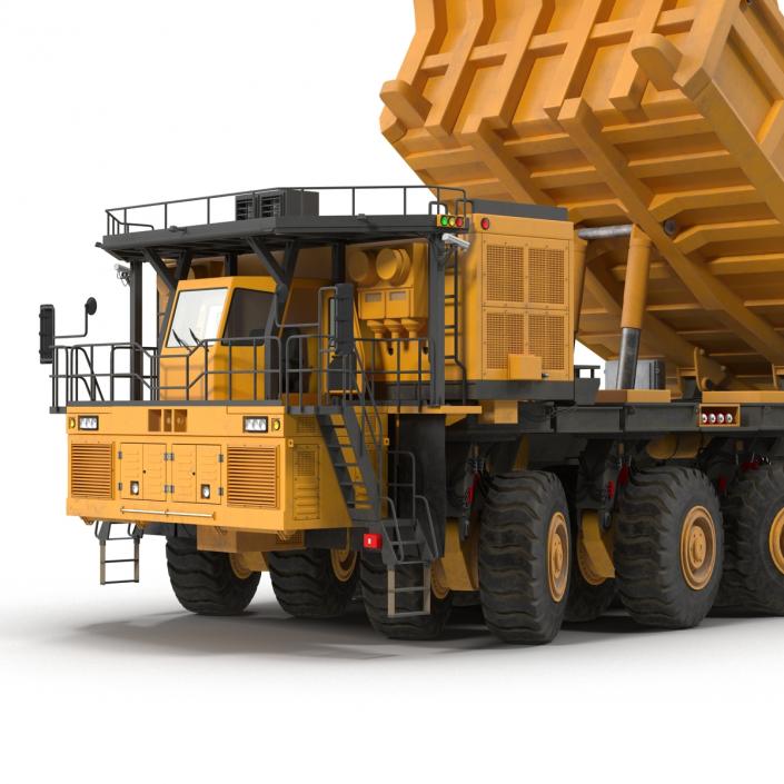 Mining Truck Rigged 3D model