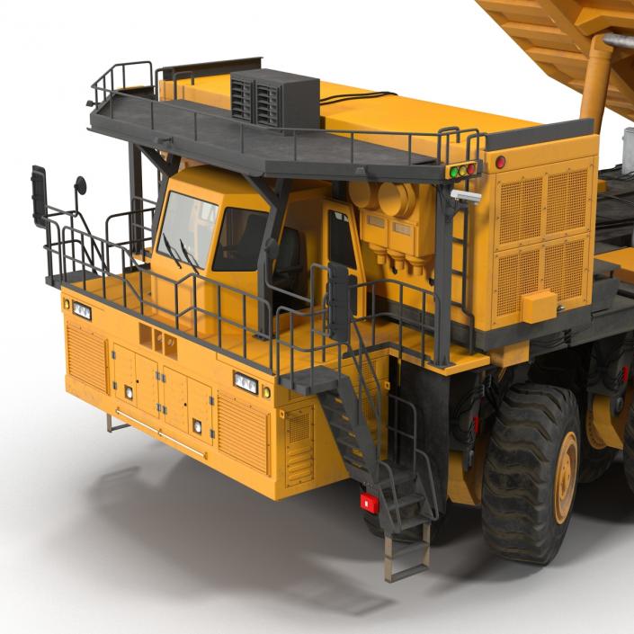 Mining Truck Rigged 3D model