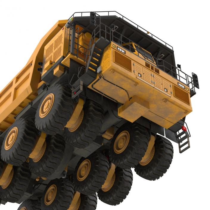 Mining Truck Rigged 3D model