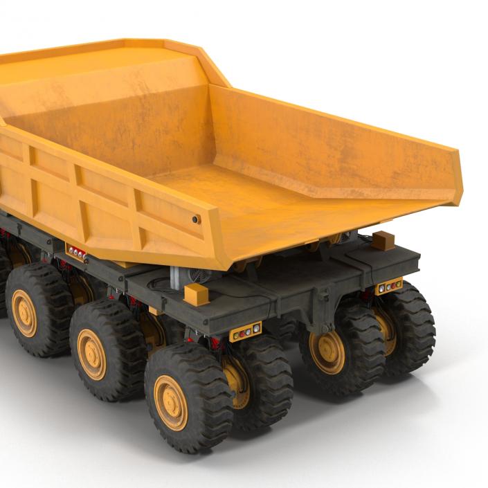 Mining Truck Rigged 3D model