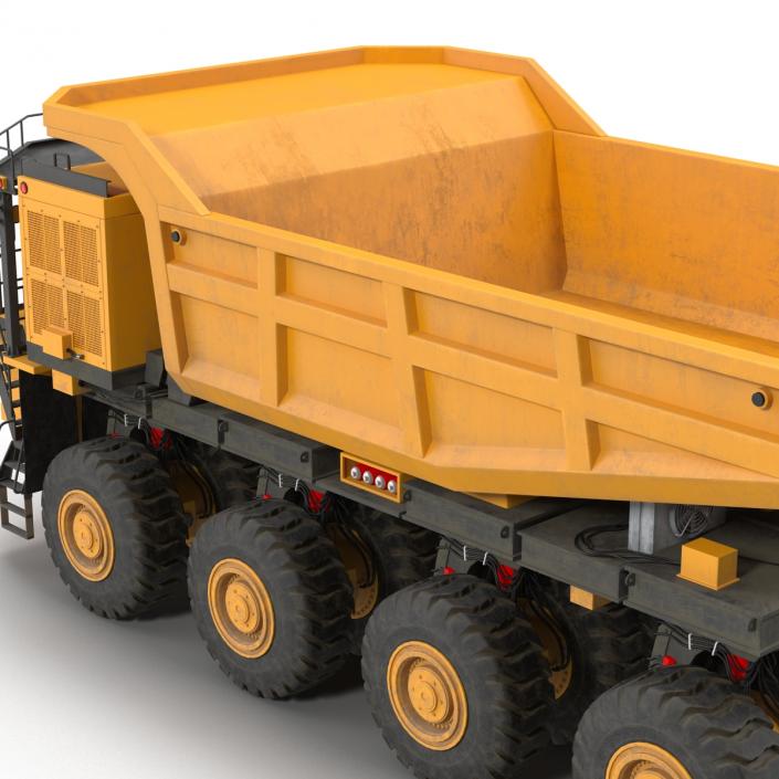 Mining Truck Rigged 3D model