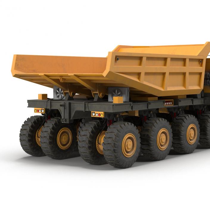 Mining Truck Rigged 3D model