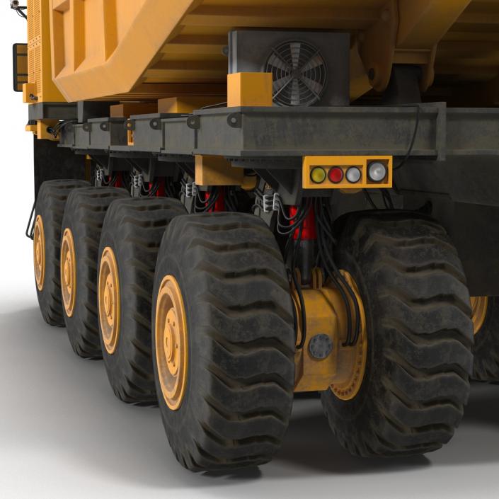 Mining Truck Rigged 3D model