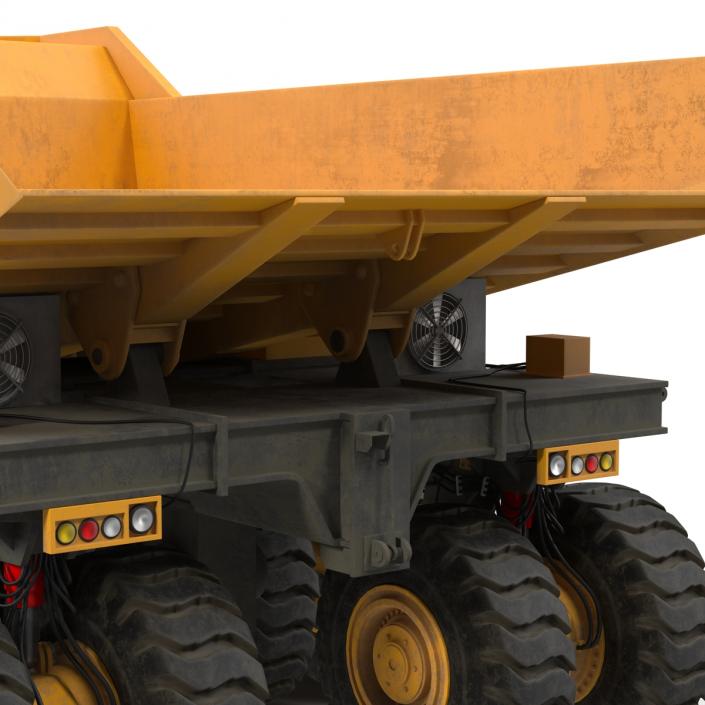 Mining Truck Rigged 3D model