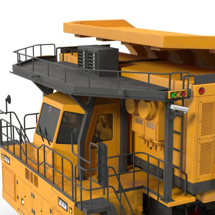 Mining Truck Rigged 3D model