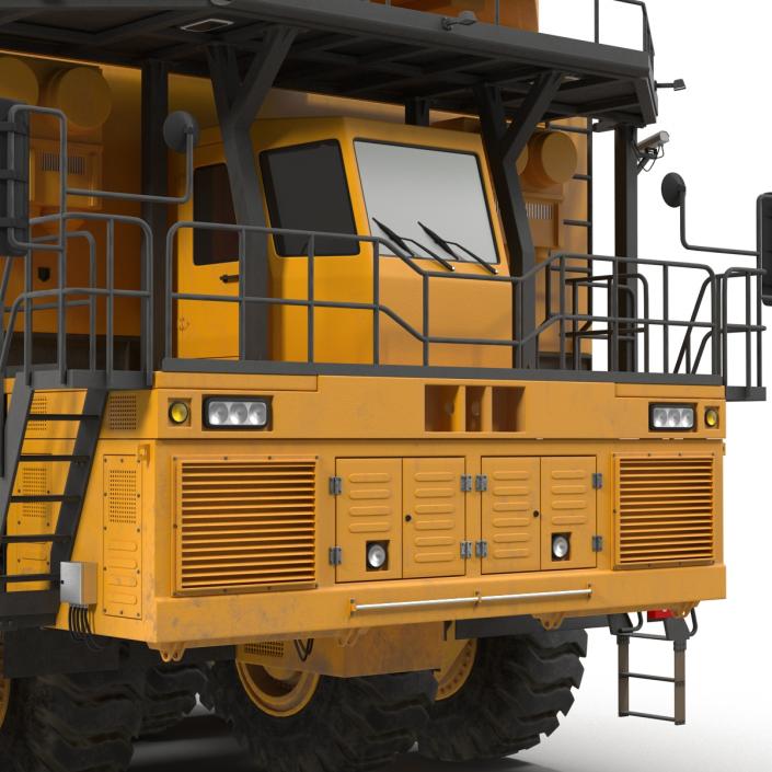 Mining Truck Rigged 3D model