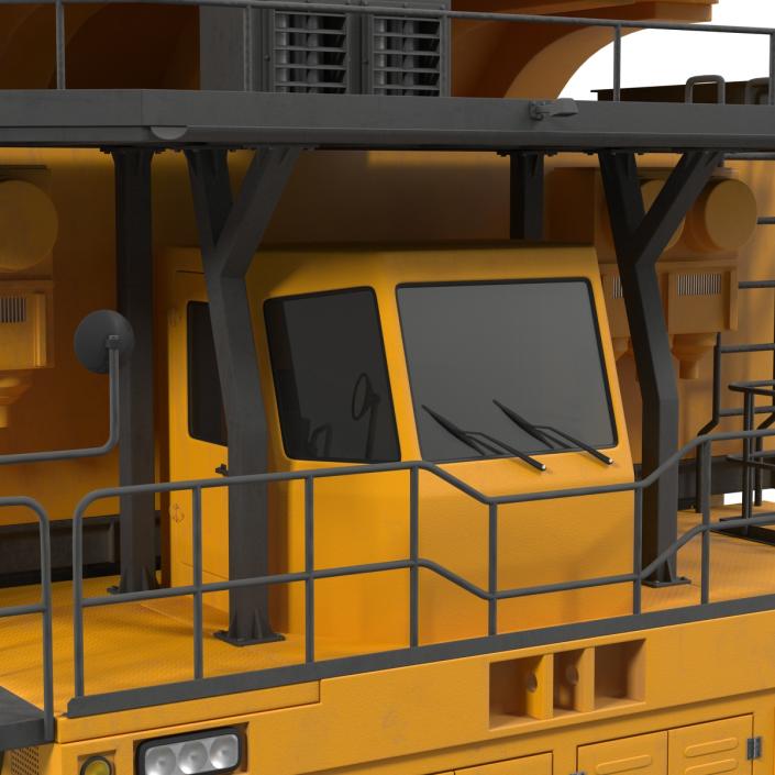 Mining Truck Rigged 3D model