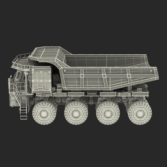 Mining Truck Rigged 3D model