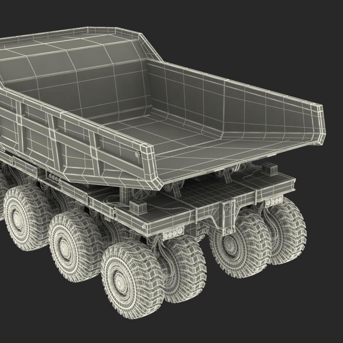 Mining Truck Rigged 3D model