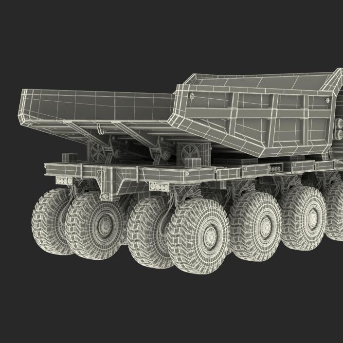 Mining Truck Rigged 3D model