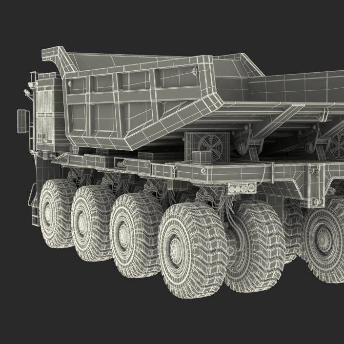 Mining Truck Rigged 3D model