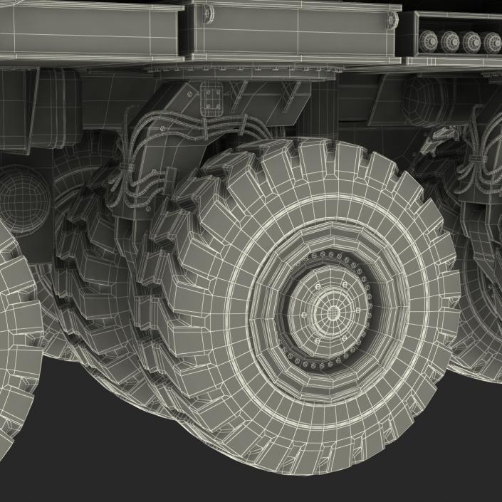 Mining Truck Rigged 3D model