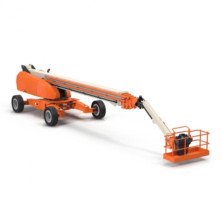 Telescopic Boom Lift Generic 4 Rigged 3D