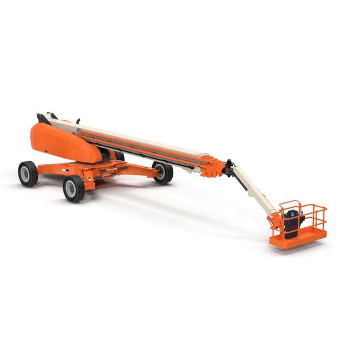 Telescopic Boom Lift Generic 4 Rigged 3D