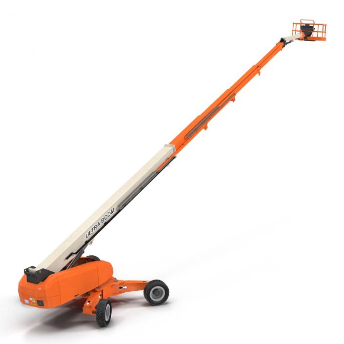 Telescopic Boom Lift Generic 4 Rigged 3D