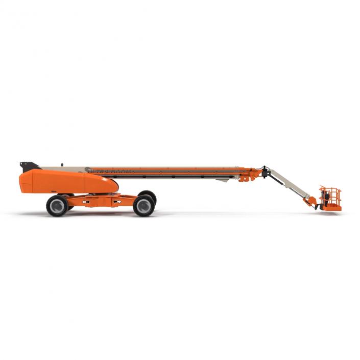 Telescopic Boom Lift Generic 4 Rigged 3D