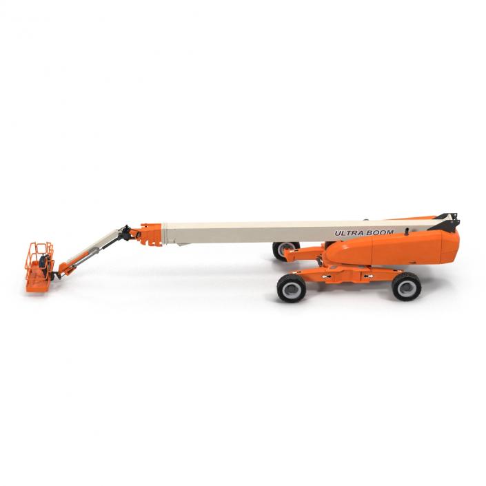 Telescopic Boom Lift Generic 4 Rigged 3D