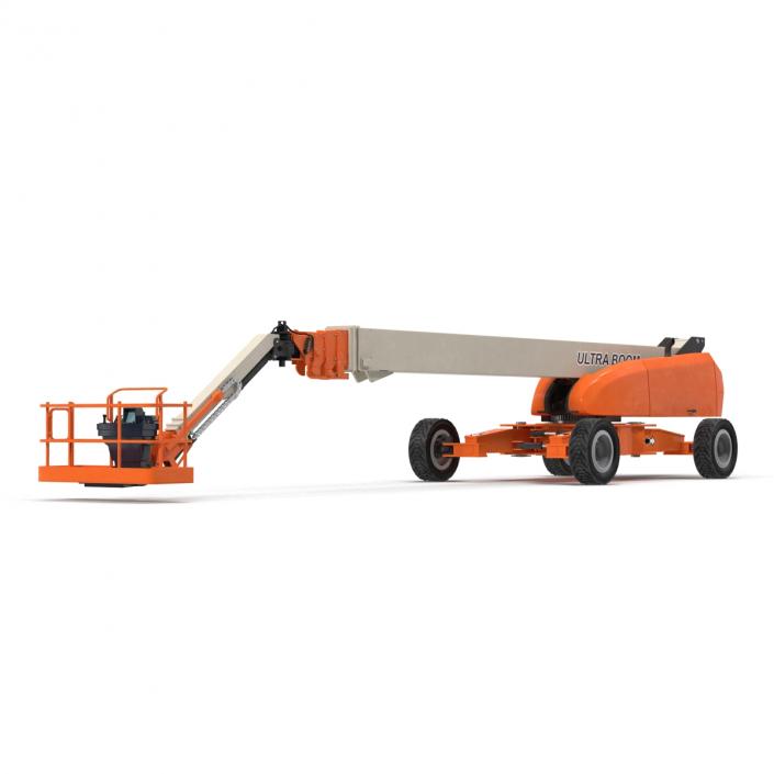 Telescopic Boom Lift Generic 4 Rigged 3D