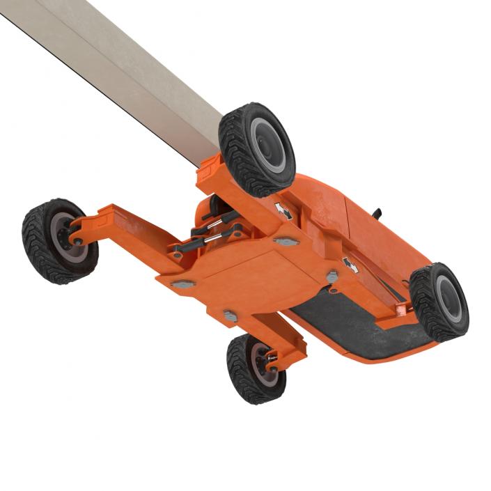 Telescopic Boom Lift Generic 4 Rigged 3D