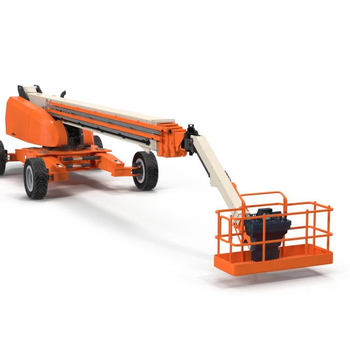 Telescopic Boom Lift Generic 4 Rigged 3D