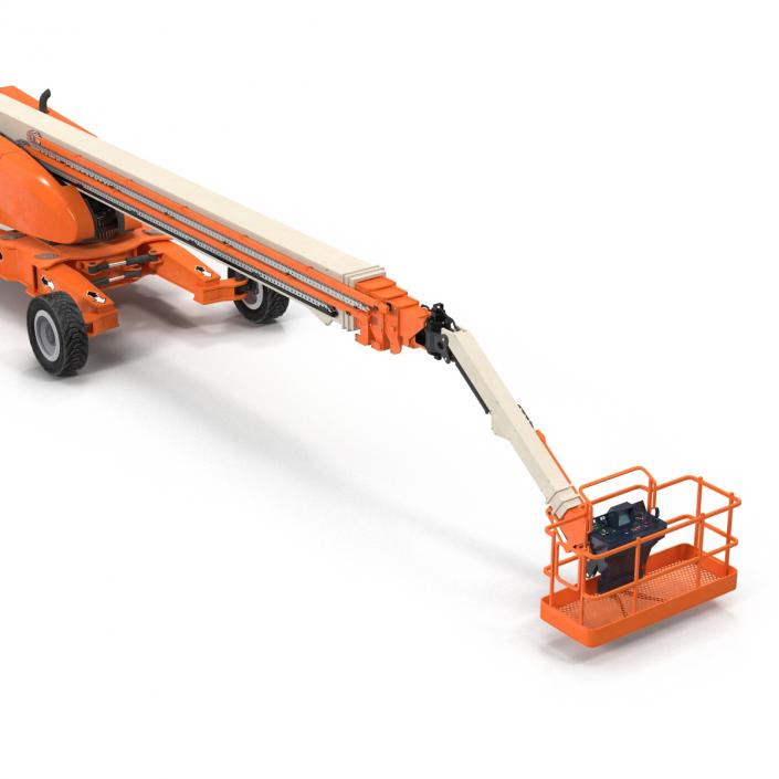 Telescopic Boom Lift Generic 4 Rigged 3D