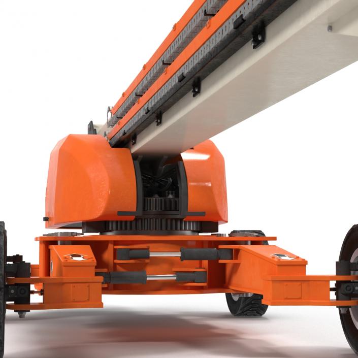 Telescopic Boom Lift Generic 4 Rigged 3D