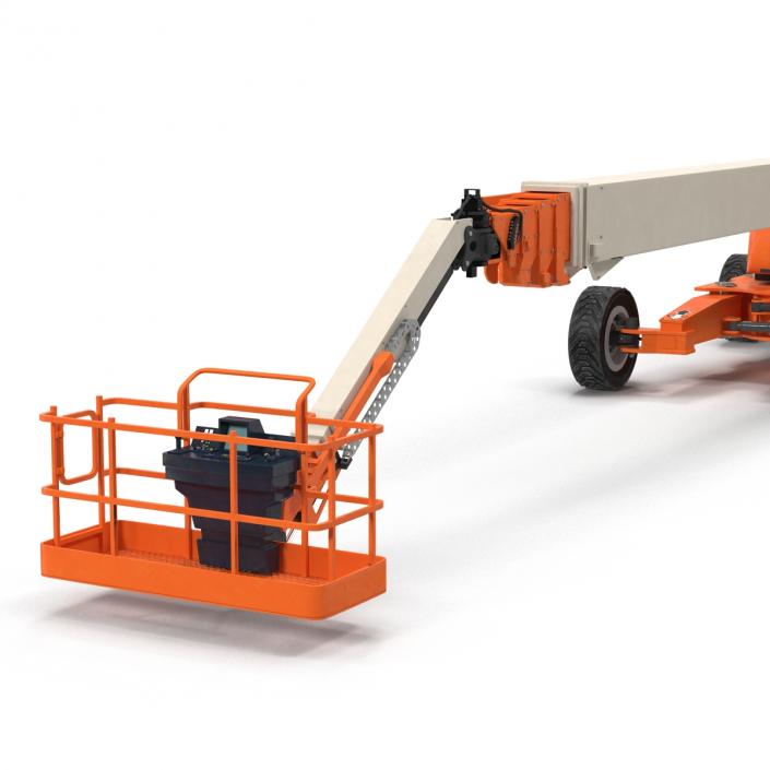 Telescopic Boom Lift Generic 4 Rigged 3D