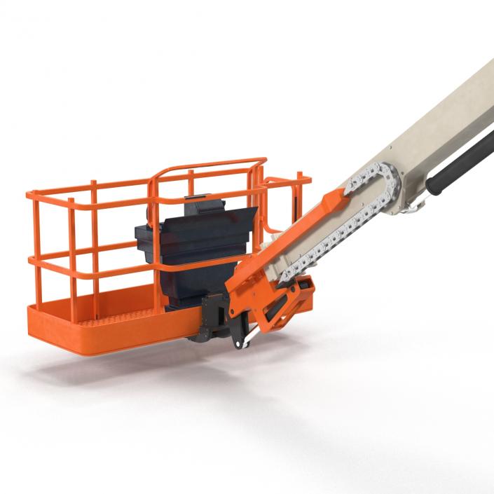 Telescopic Boom Lift Generic 4 Rigged 3D