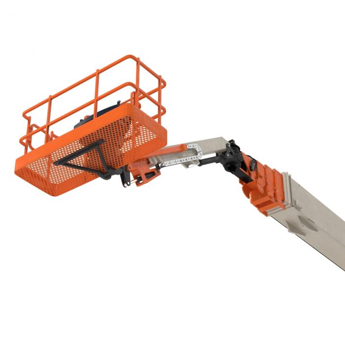 Telescopic Boom Lift Generic 4 Rigged 3D