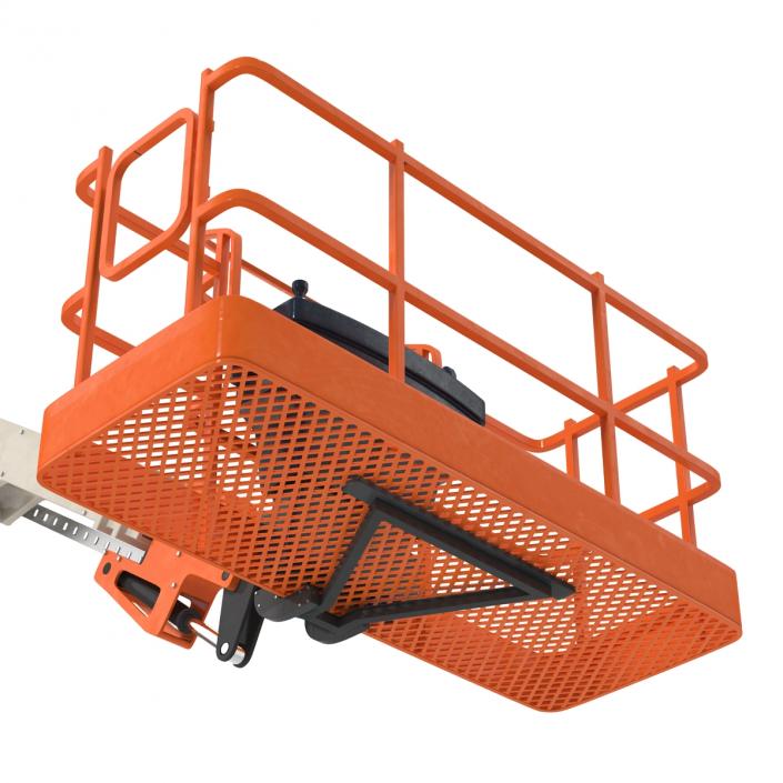 Telescopic Boom Lift Generic 4 Rigged 3D