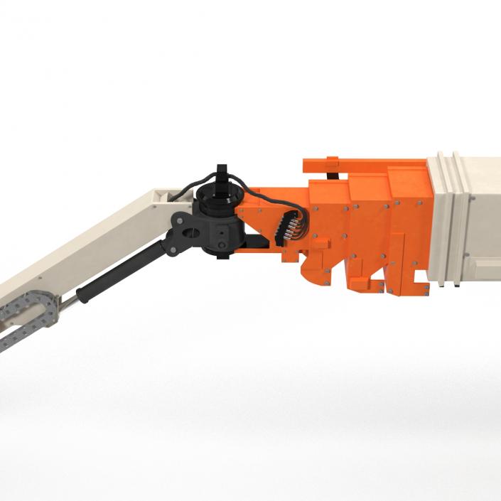 Telescopic Boom Lift Generic 4 Rigged 3D