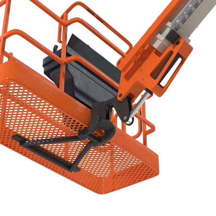 Telescopic Boom Lift Generic 4 Rigged 3D