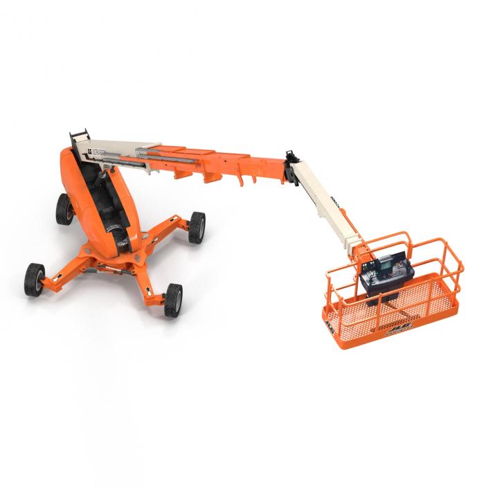 Telescopic Boom Lift JLG 1850 sj Pose 2 3D model