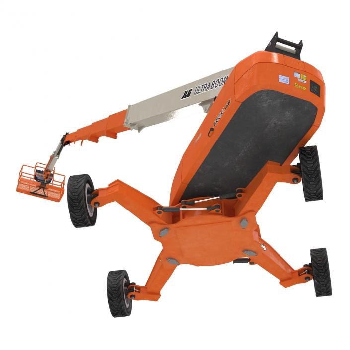 Telescopic Boom Lift JLG 1850 sj Pose 2 3D model