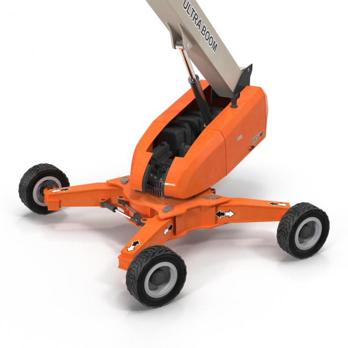 Telescopic Boom Lift JLG 1850 sj Pose 2 3D model