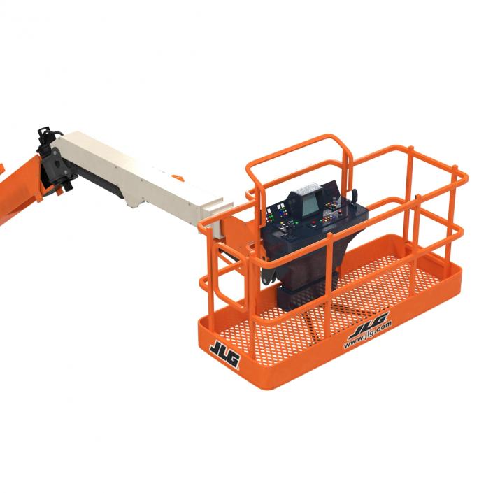 Telescopic Boom Lift JLG 1850 sj Pose 2 3D model