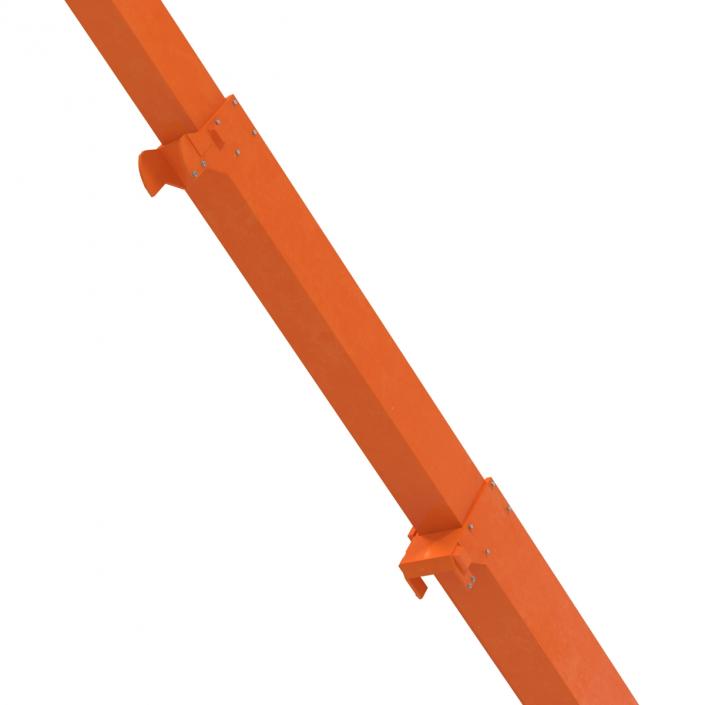 Telescopic Boom Lift JLG 1850 sj Pose 2 3D model