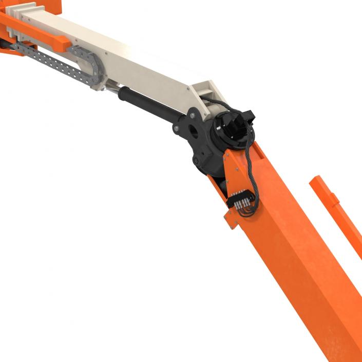 Telescopic Boom Lift JLG 1850 sj Pose 2 3D model