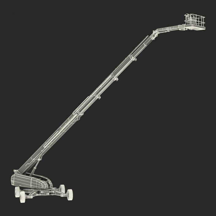 Telescopic Boom Lift JLG 1850 sj Pose 2 3D model