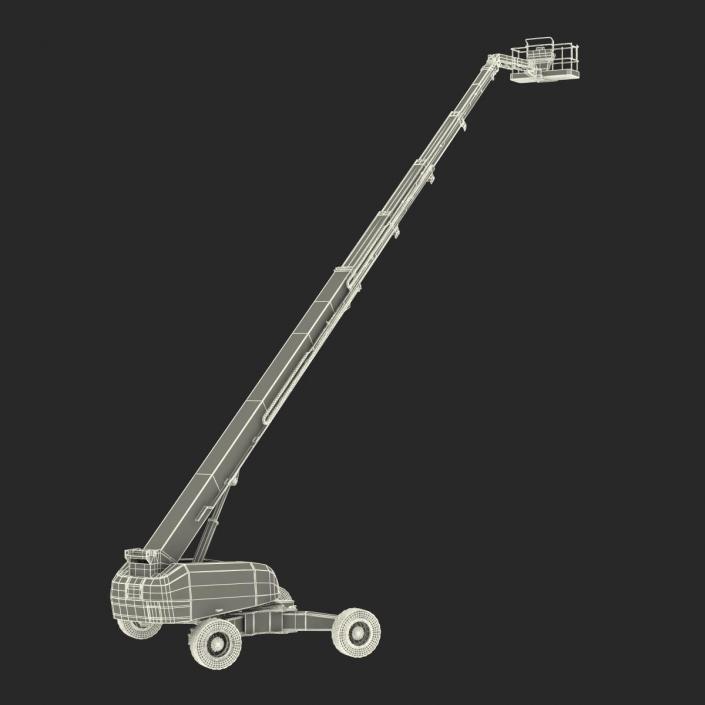 Telescopic Boom Lift JLG 1850 sj Pose 2 3D model