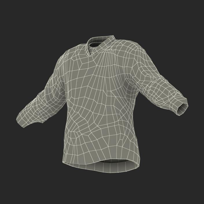 3D Hockey Jersey Generic 4 model