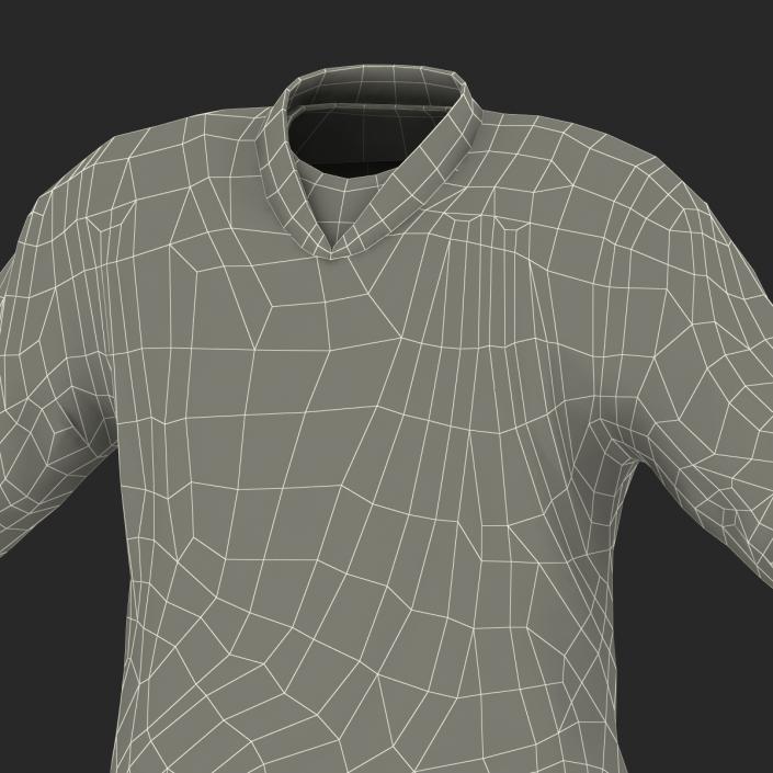 3D Hockey Jersey Generic 4 model