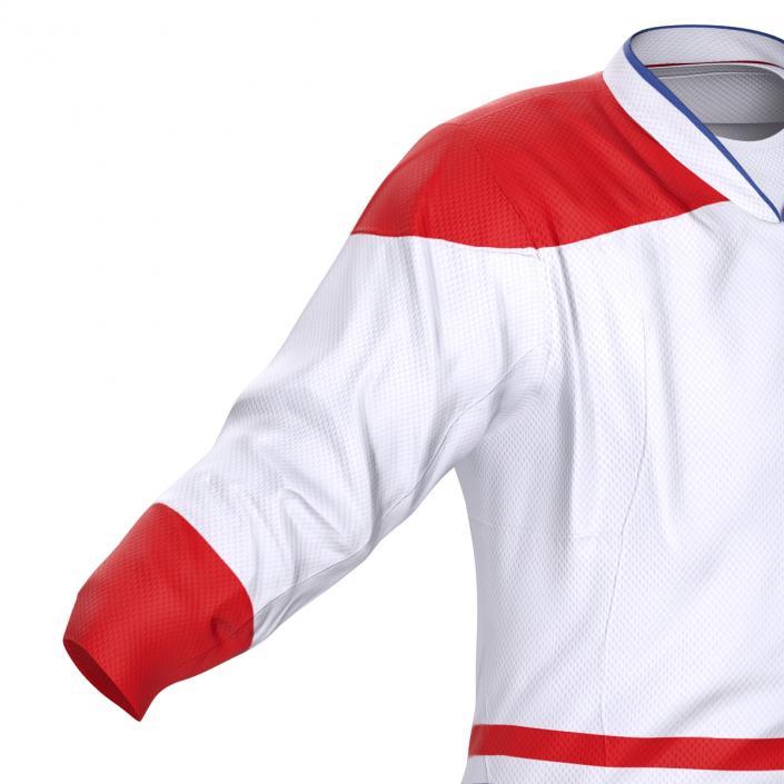 3D Hockey Jersey Generic 4 model