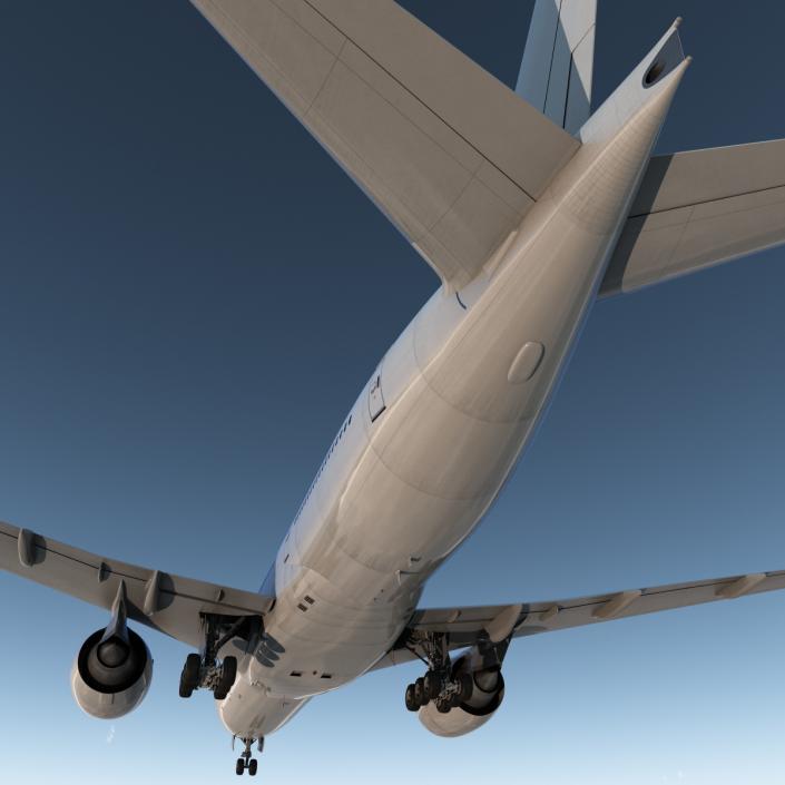 Boeing 777-200ER Generic 3D model