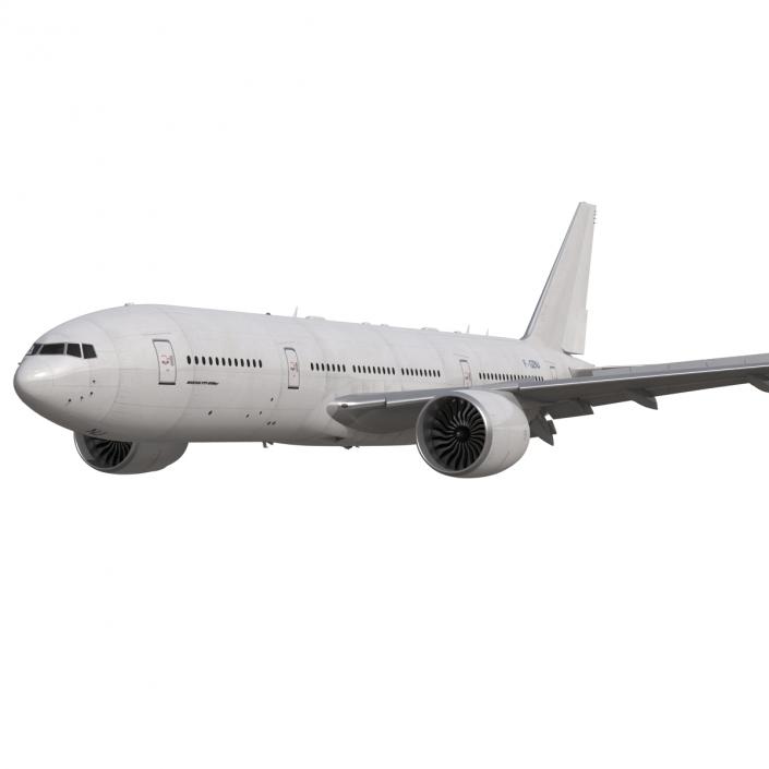 Boeing 777-200ER Generic 3D model