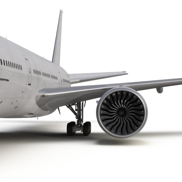 Boeing 777-200ER Generic 3D model