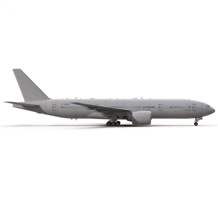 Boeing 777-200ER Generic 3D model