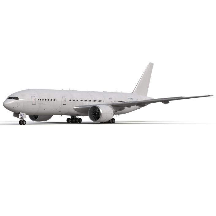 Boeing 777-200ER Generic 3D model